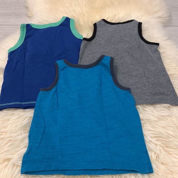 Tank Tops Bundle Old Navy, Joe Fresh & Place Sport in Gray, Teal & Blue 18-24M - Picture 11 of 11